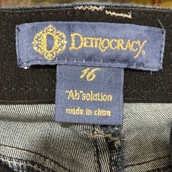 Democracy Kick Flare Jeans Size 16 - Picture 8 of 8